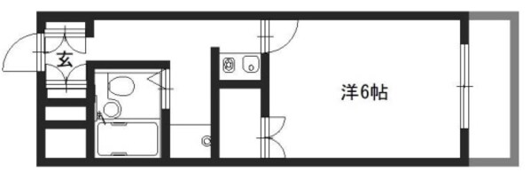 プロスパー神田町の物件間取画像